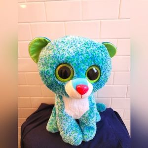 Ty Jumbo Beanie Boo Leona Leopard 16” Plush
